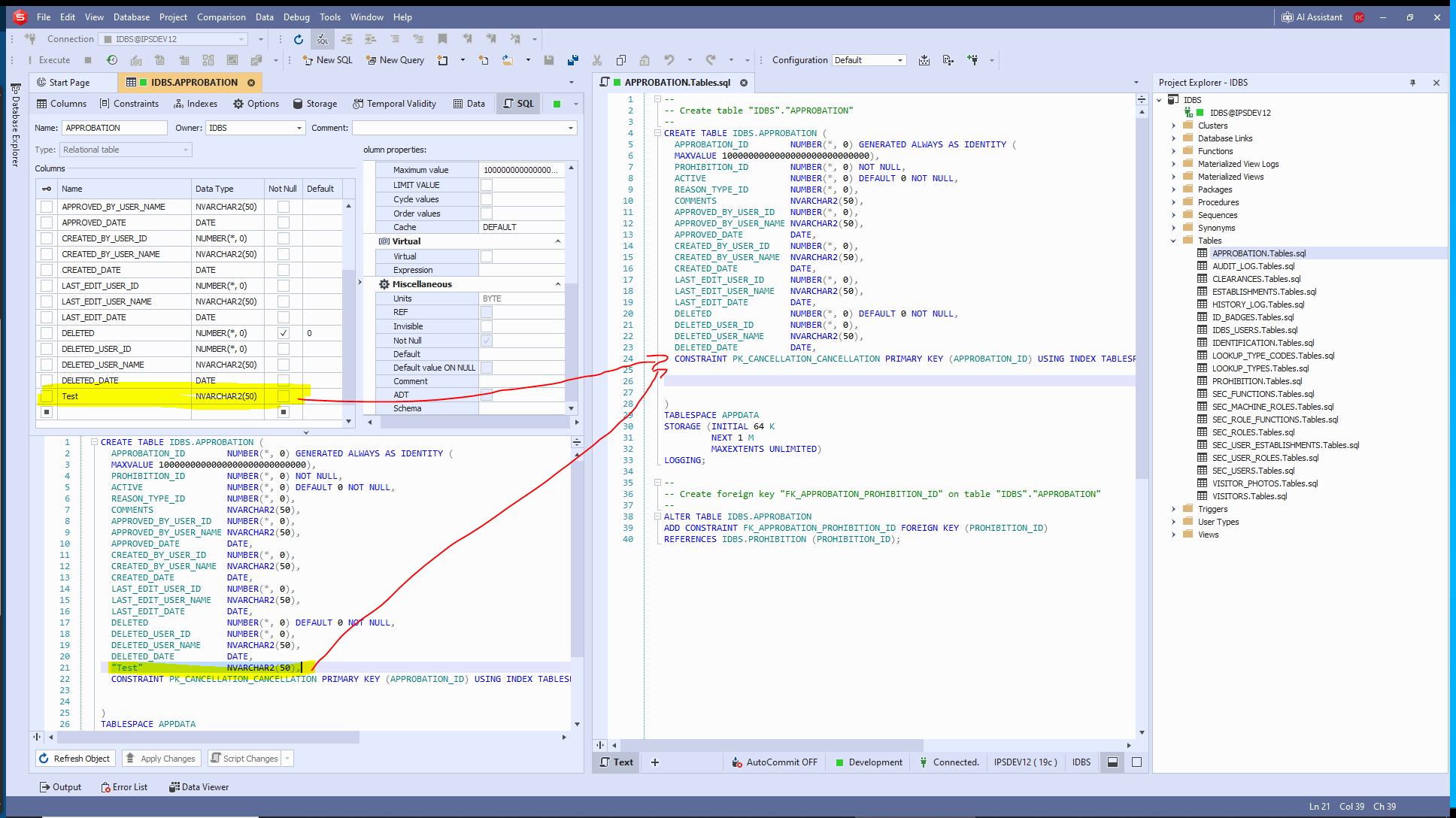 Version Control on Script Files for Oracle
